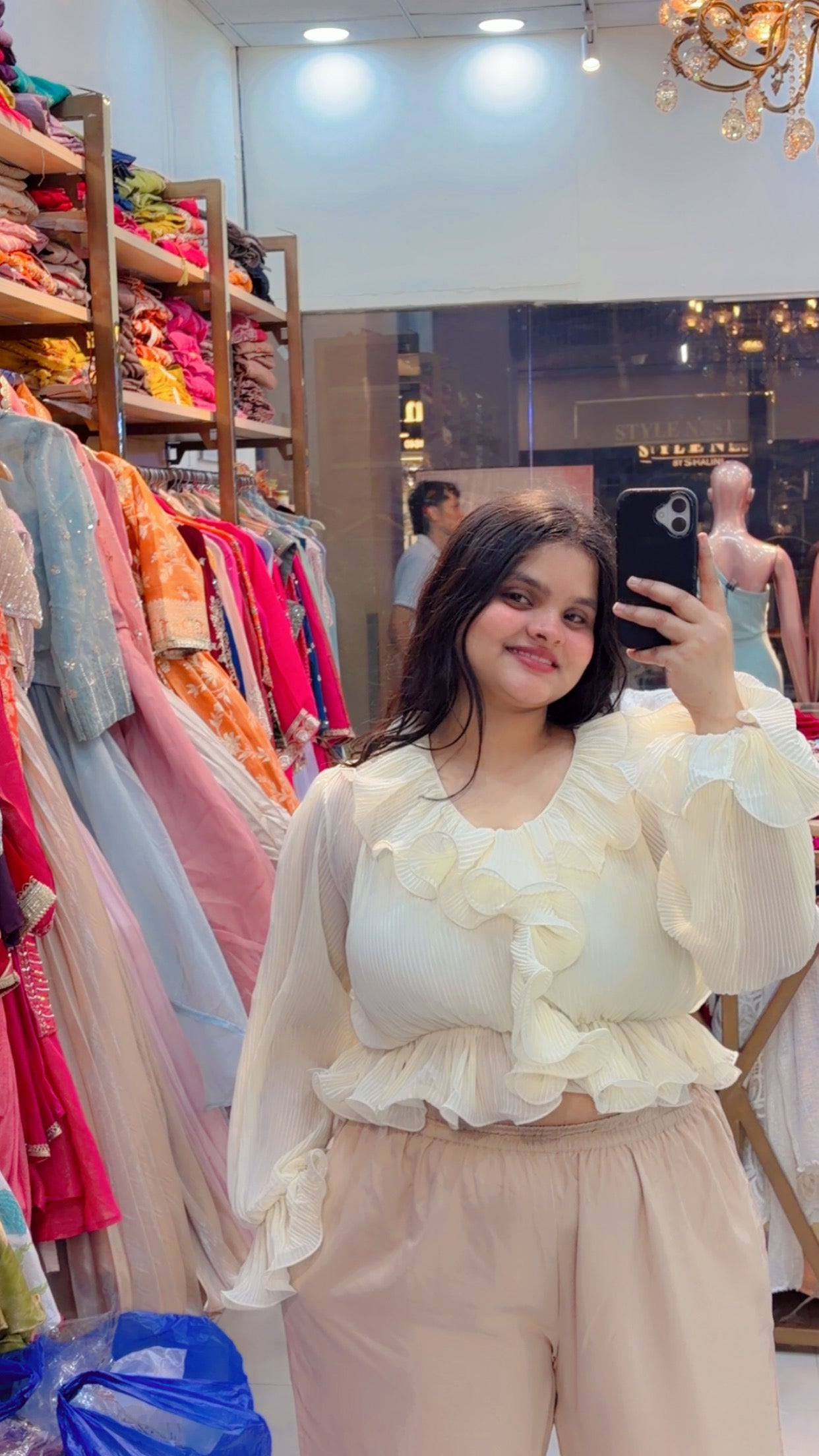 Pearl Petal Top|Designer Top| P-13