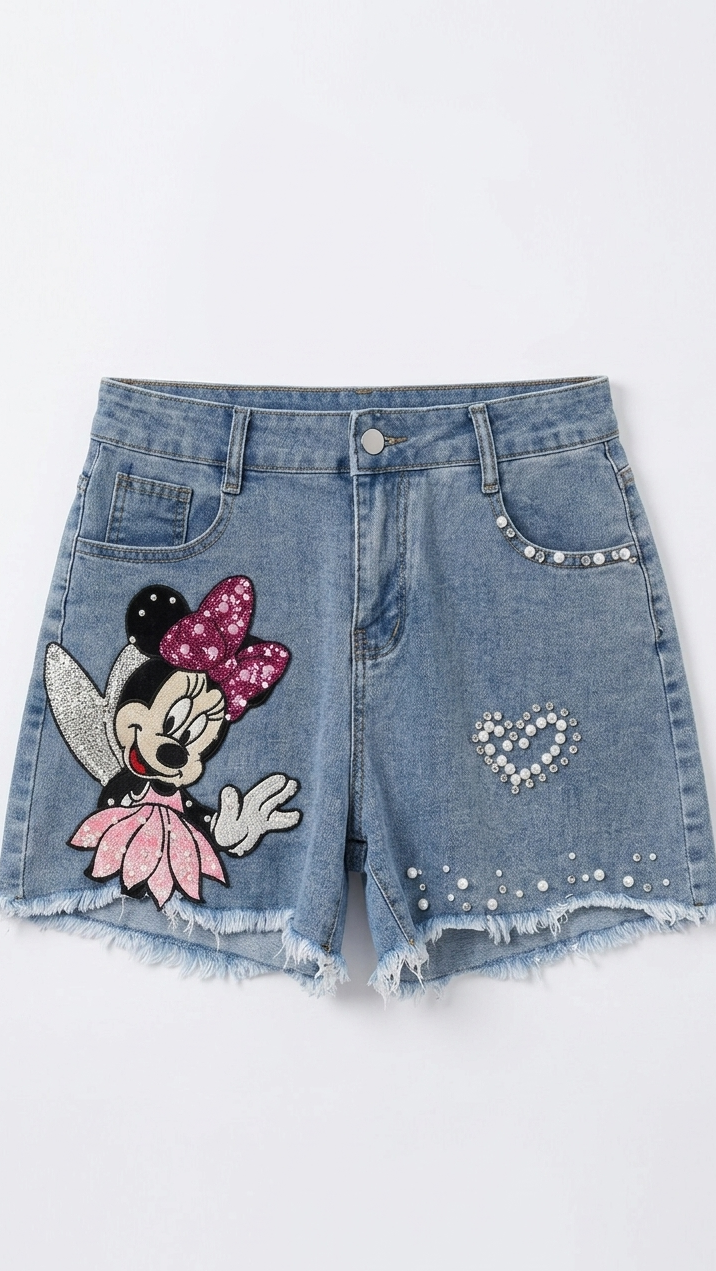 The Minnie Pearl Denim Shorts Denim Shorts