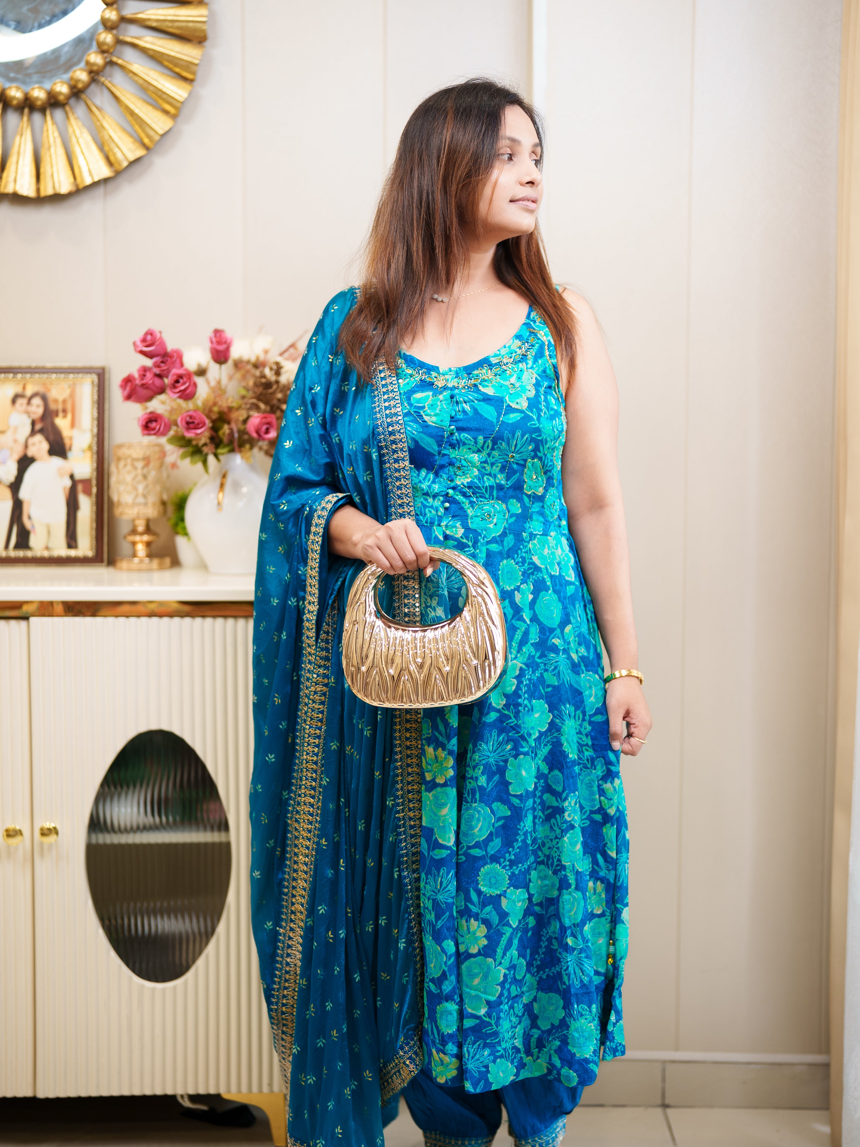 Neelkamal Phulkari Suit Set