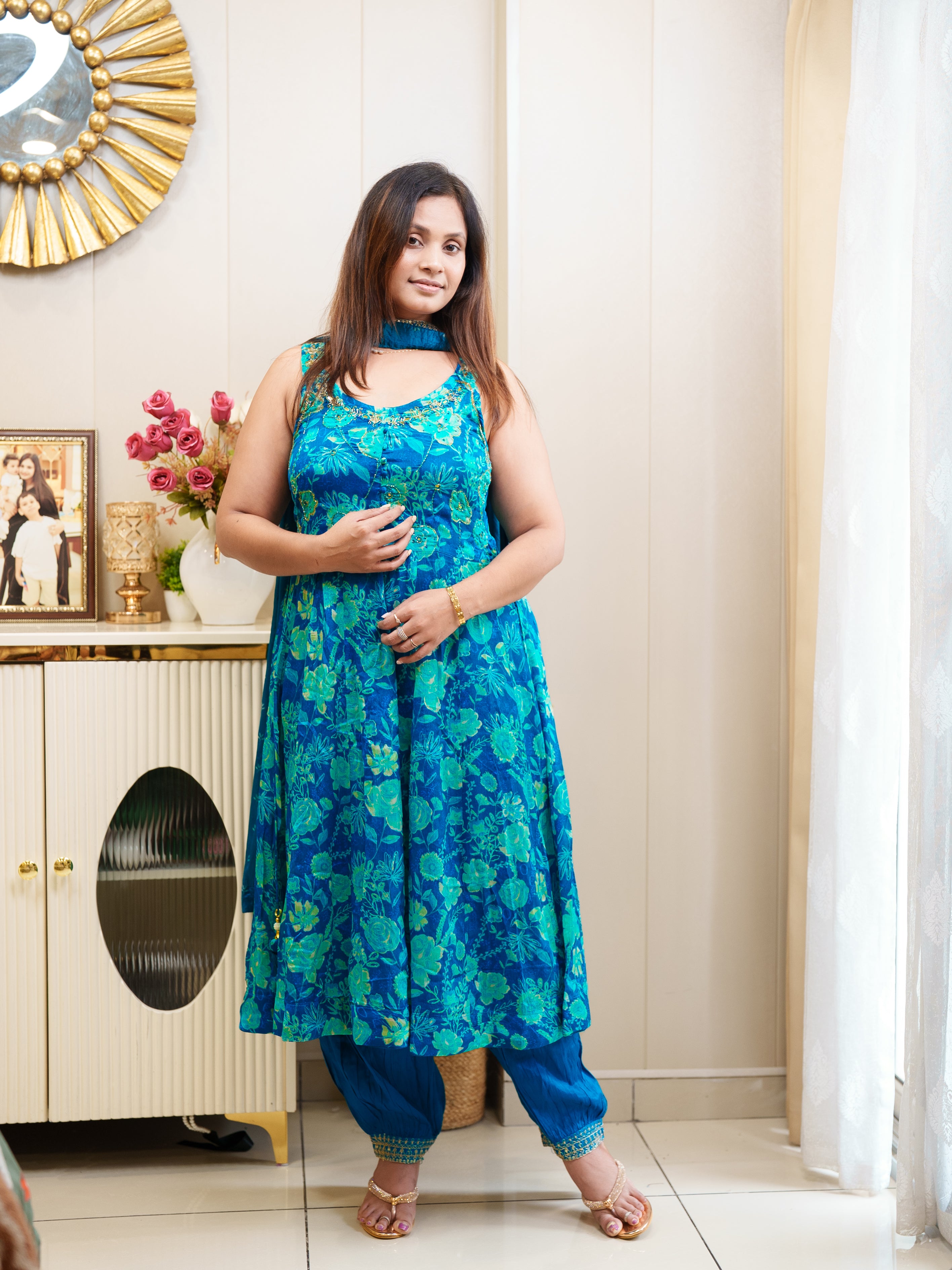Neelkamal Phulkari Suit Set