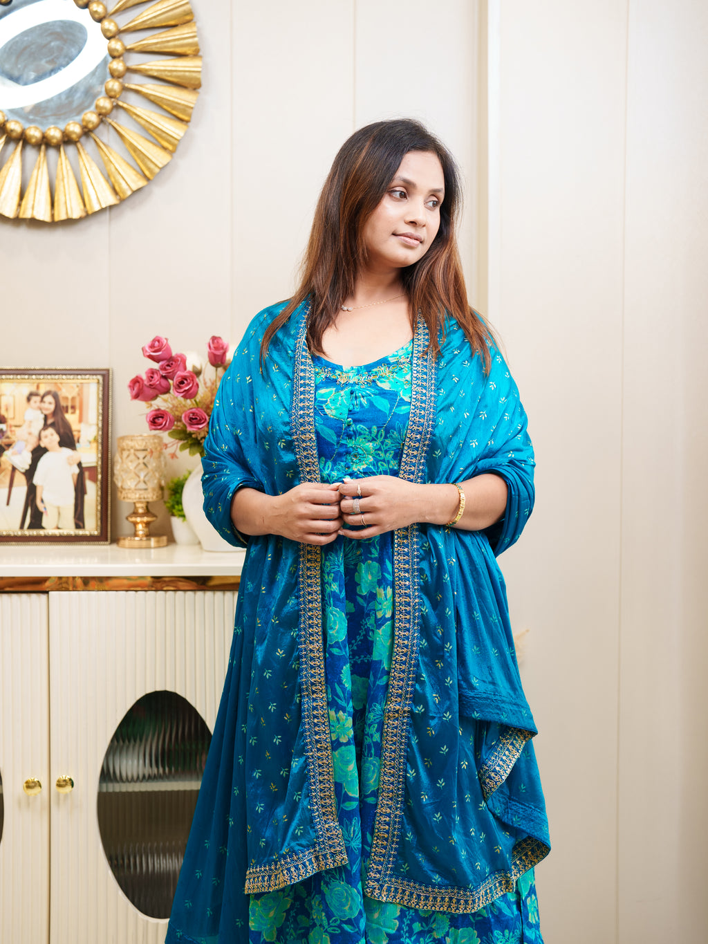 Neelkamal Phulkari Suit Set