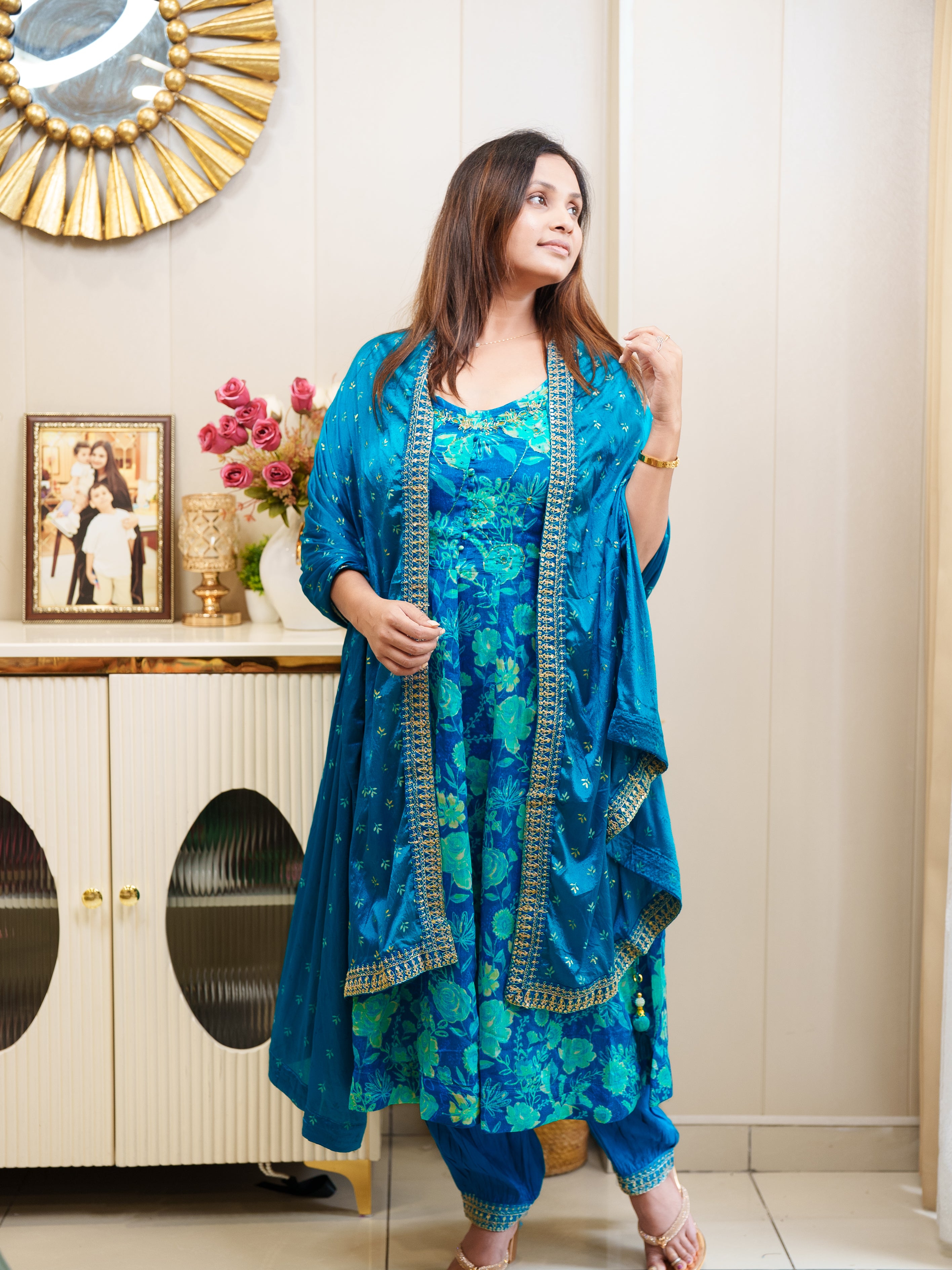 Neelkamal Phulkari Suit Set