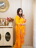 Haldi Noor Bandhej Suit Set