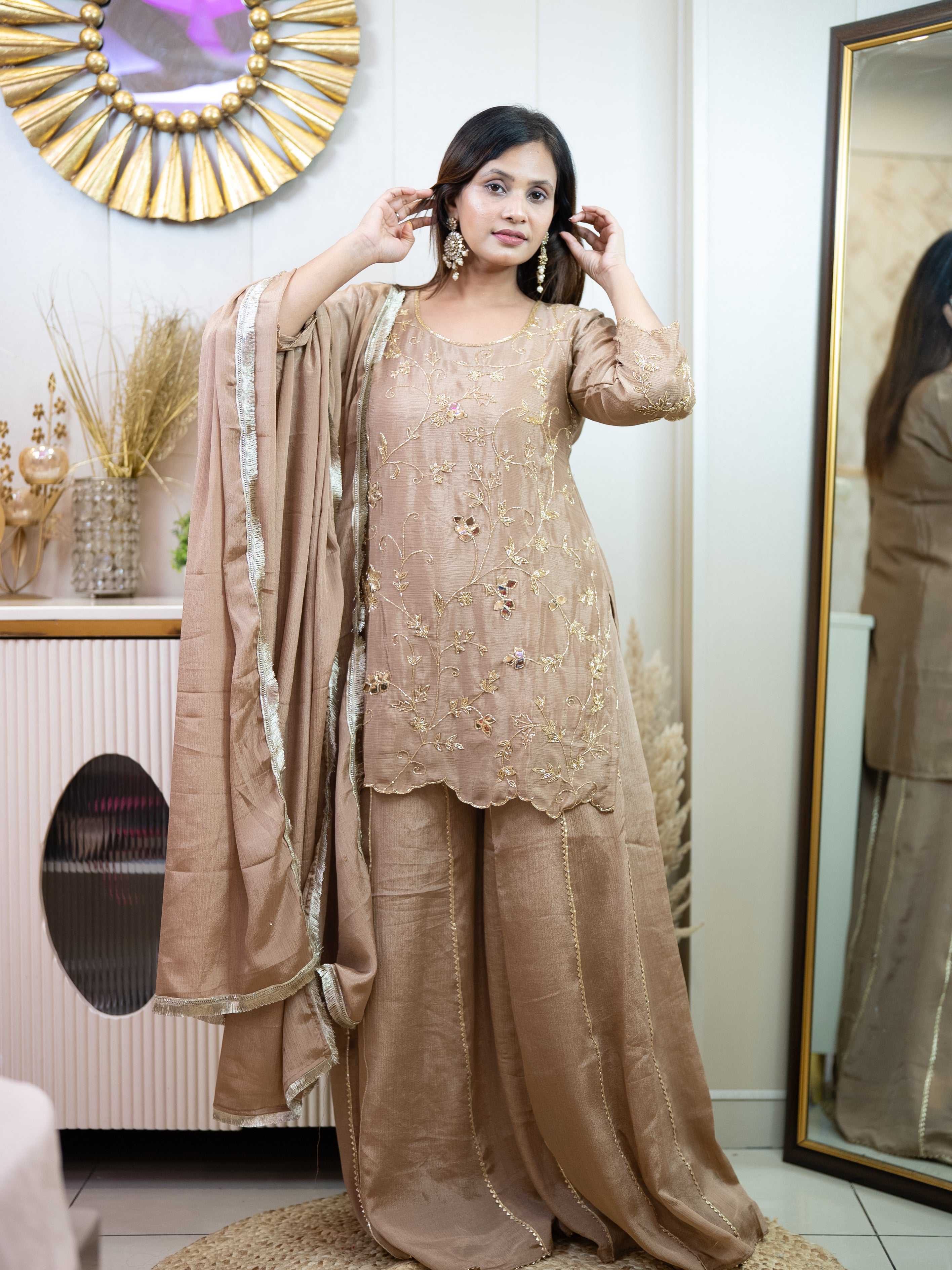 Golden Hues of Tradition