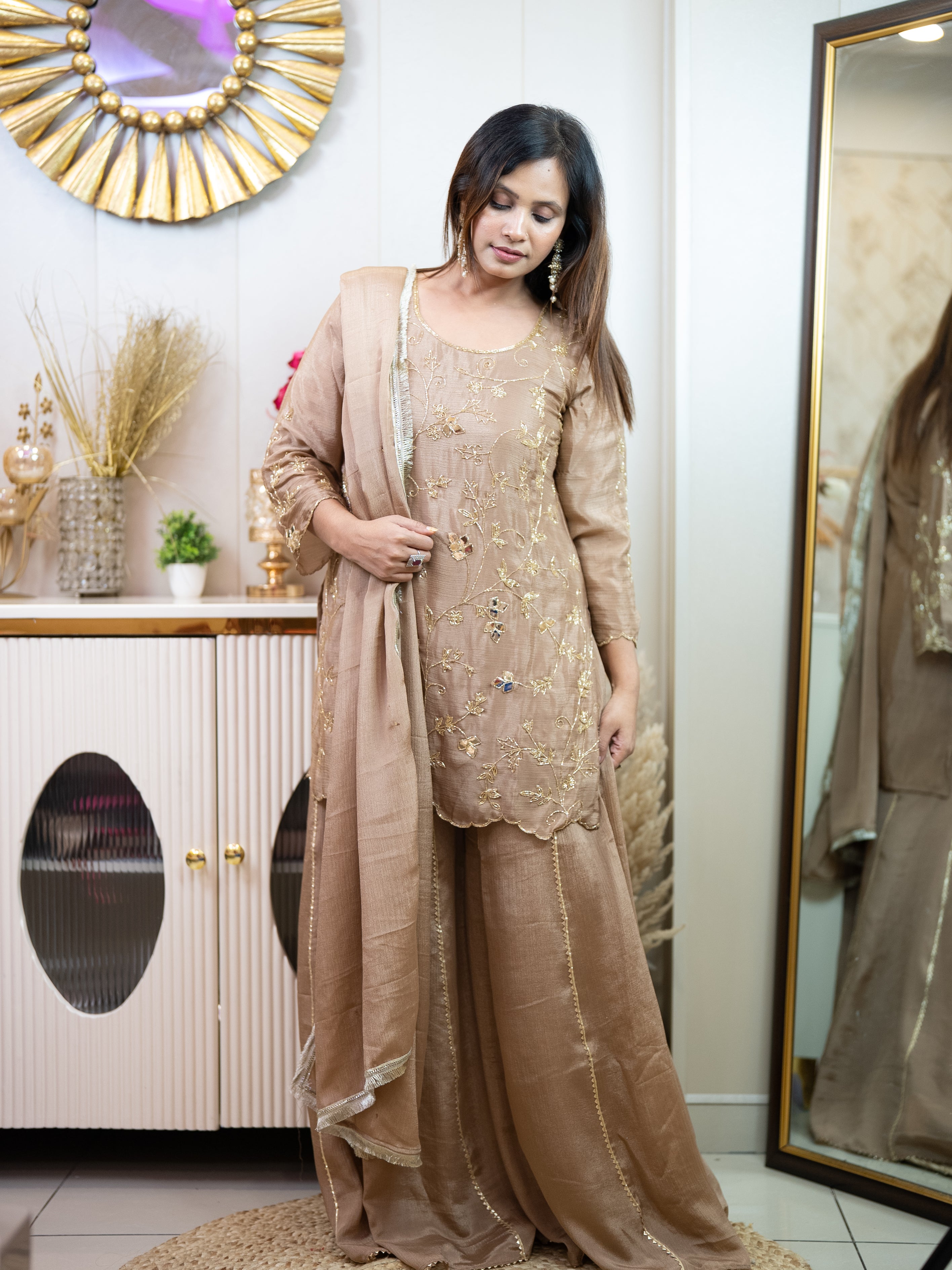 Golden Hues of Tradition