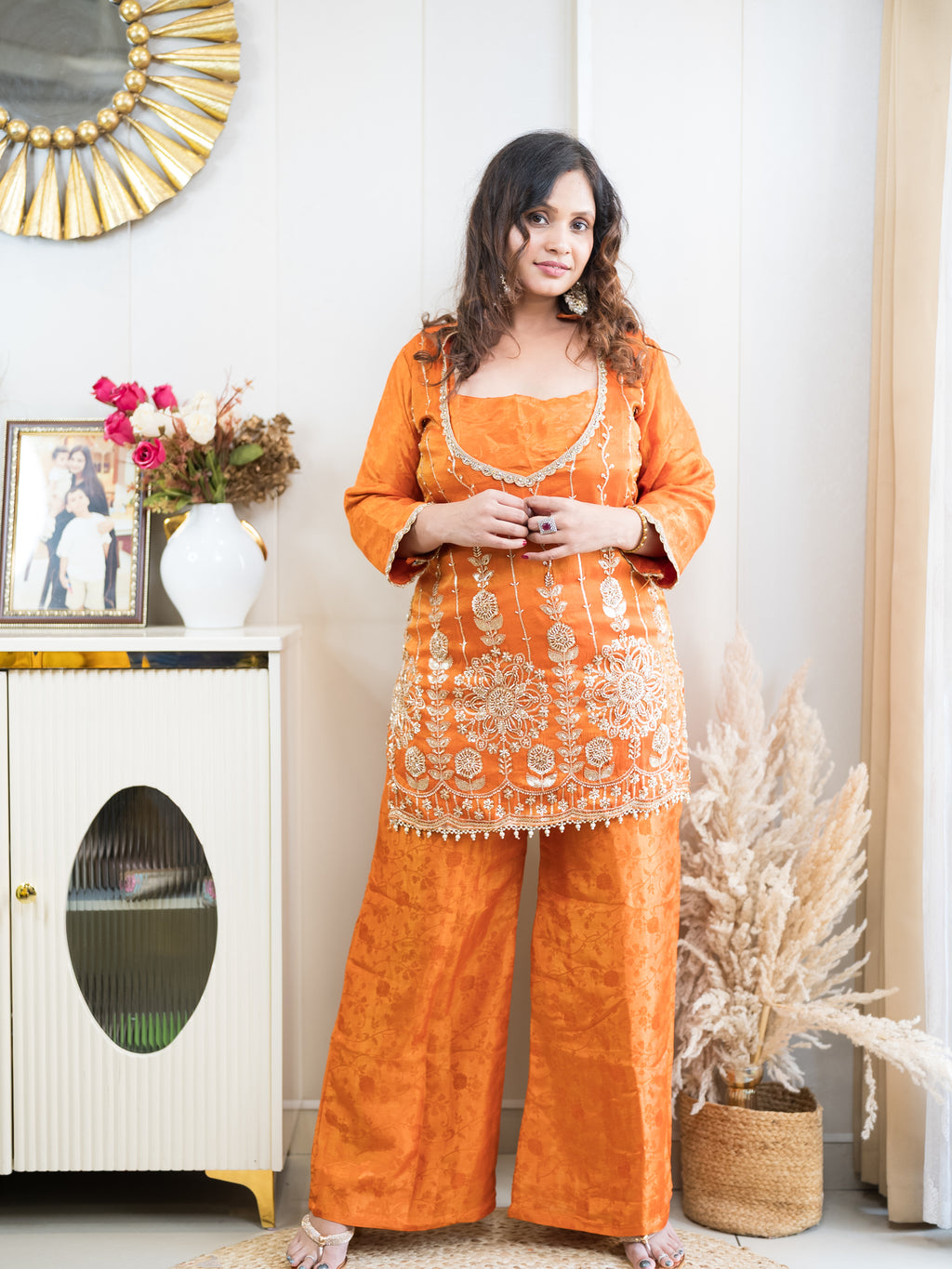 Amber Radiance Suit Set