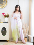 The Lavender Dew Patiala Set